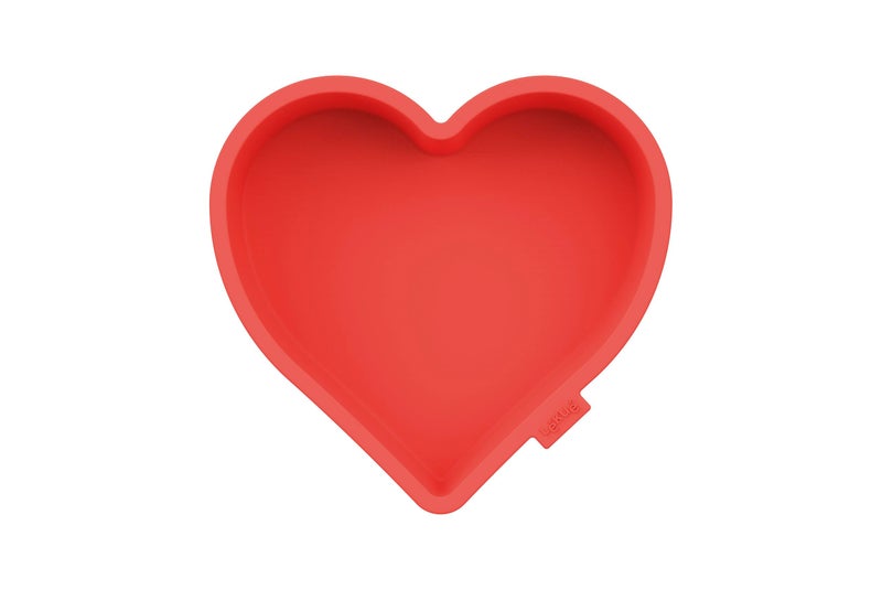 Lekue Heart Cake Mold, Red - Image 1